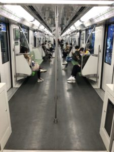 上海地下鉄2号線2020年3月