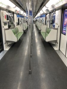 上海地下鉄2号線2020年2月