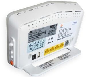 中国電信光モデム