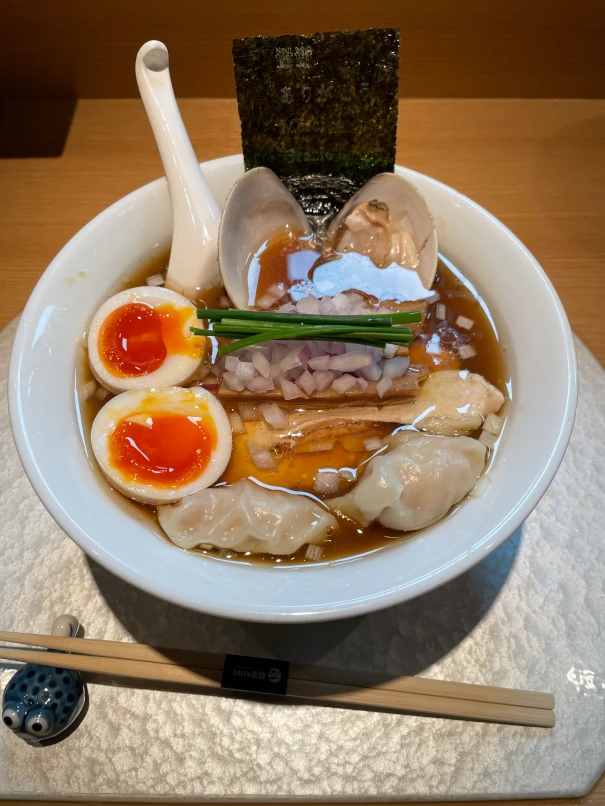 面屋King塩味貝汁雲吞拉面